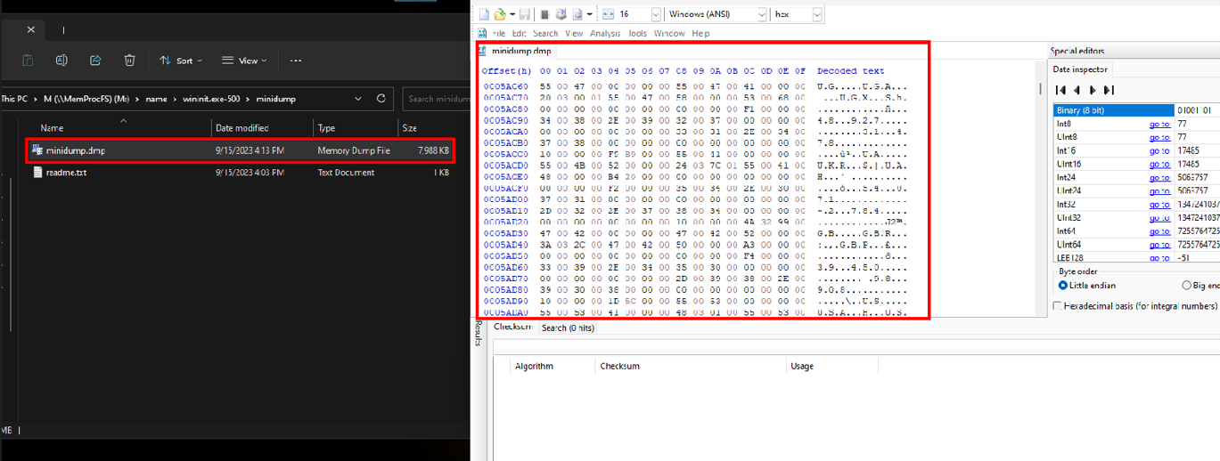 Unlocking the Power of MemProcFS: A Memory Forensics Case Study