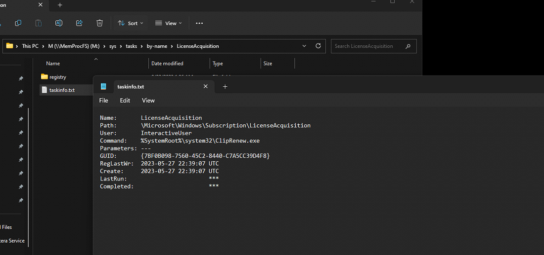 Unlocking the Power of MemProcFS: A Memory Forensics Case Study